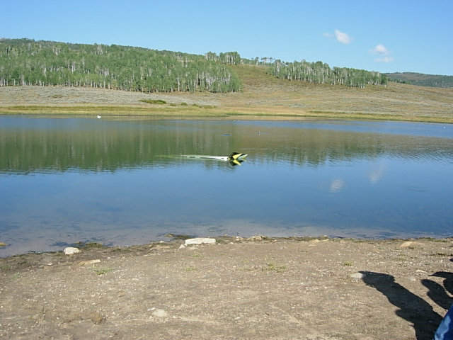 Strawberry Reservoir at dusk
